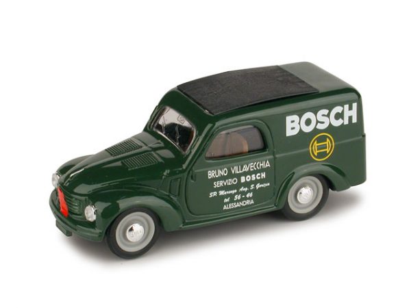 Modellino Auto Scala 1:43 Brumm FIAT 500 C BOSCH diecast modellismo pubblicitari