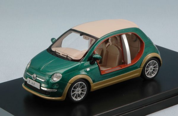 Modellino Auto Scala 1:43 PremiumX FIAT 500 CASTAGNA diecast modellismo statico