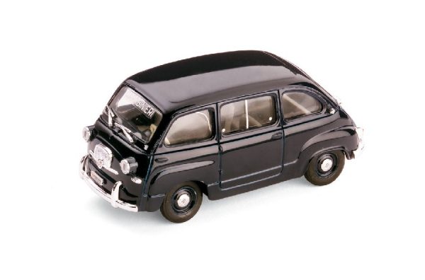 Modellino auto Scala 1:43 Brumm FIAT 600 MULTIPLA CARABINIERI diecast modellismo