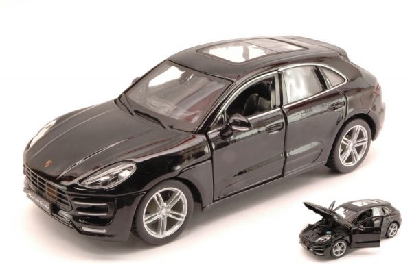 Modellino Auto Scala 1:24 Burago PORSCHE MACAN diecast modellismo statico