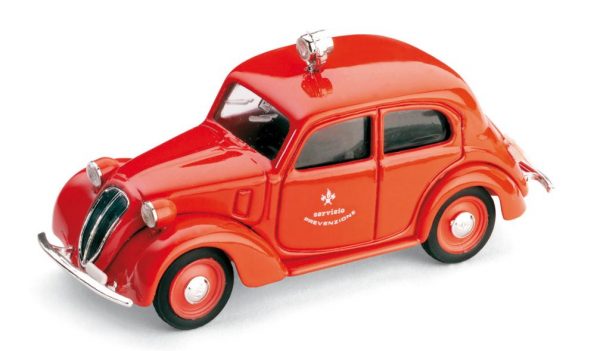 modellini auto pompieri diecast Brumm FIAT 1100 508 C VIGILI DEL FUOCO scala 1:43