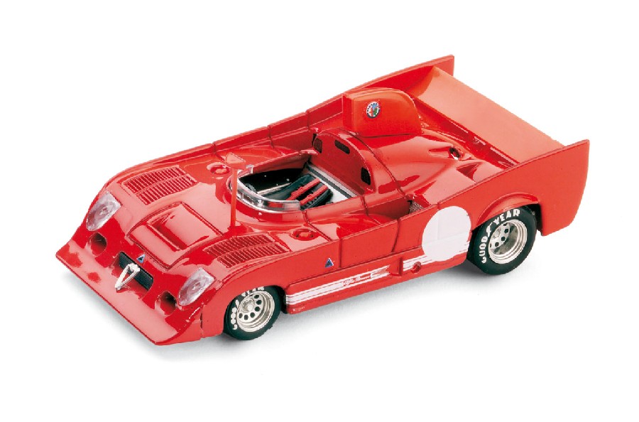 Brumm alfa romeo 33 diecast 1:43 scale model carvehiclescollection