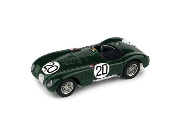 Modellino Auto scala 1:43 diecast Brumm JAGUAR C N.20 modellismo collezione
