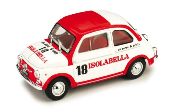 modellino auto pubblicitari commerciali Brumm FIAT 500 D diecast scala 1:43