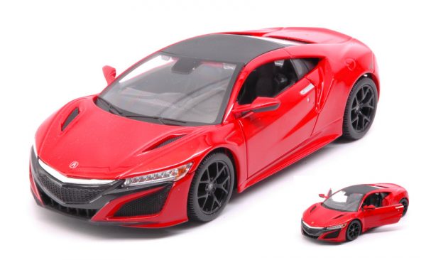 Modellino Auto scala 1:24 diecast Maisto ACURA NSX modellismo statico collezione