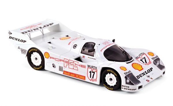 Modellino Auto scala 1:18 diecast Norev PORSCHE 962 NURBURGRING STUCK