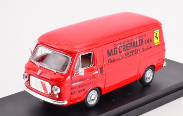 Modellino auto pubblicitari Commerciali Rio FIAT 238 scala 1:43 epoca ferrari