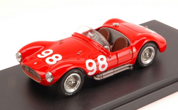 Modellino Auto Competizione scala 1:43 Bang diecast MASERATI A 6 GCS N.98 2nd TARGA FLORIO  E.GILETTI