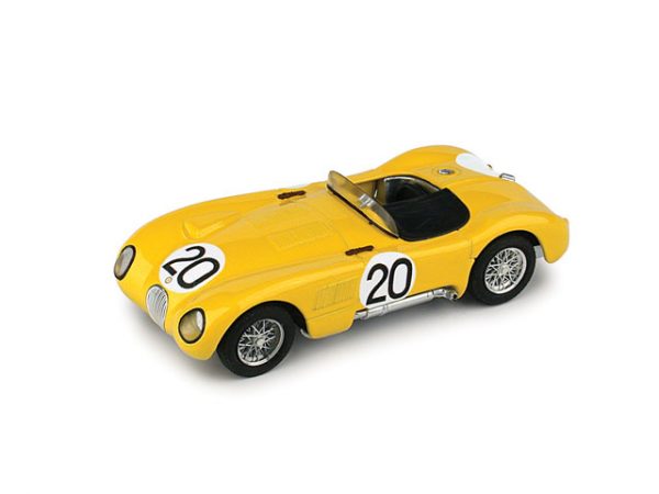 Modellino Auto Competizione scala 1:43 Brumm diecast JAGUAR C N.20 9th LM  R.LAURENT-C.DE TORNACO