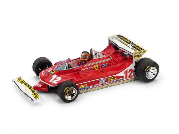 Modellino Formula 1 diecast Brumm FERRARI 312 T4 VILLENEUVE 1:43 modellismo