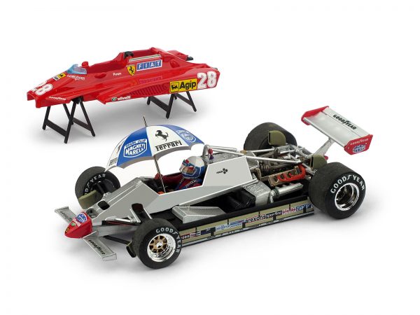 Modellino Formula 1 f1 1:43 diecast Brumm FERRARI 126 C2 PIRONI SAN MARINO GP