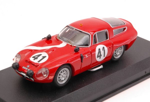 Modellino auto scala 1:43 Best Model  ALFA ROMEO TZ1 N.41 15th LM  G.BISCALDI-G.SALA modellismo diecast collezione