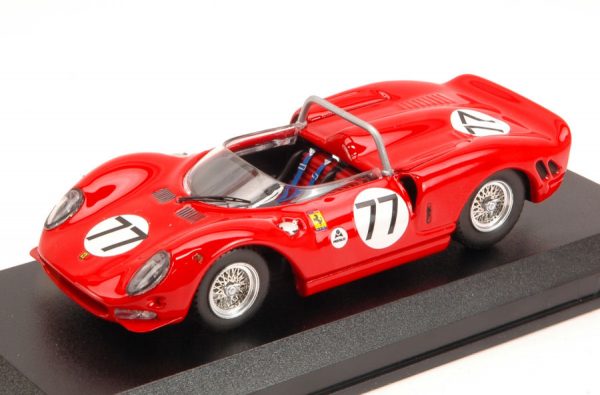 Modellino auto scala 1:43 Best Model  FERRARI 330 P2 N.77 DNF DAYTONA  SURTEES-RODRIGUEZ modellismo diecast collezione
