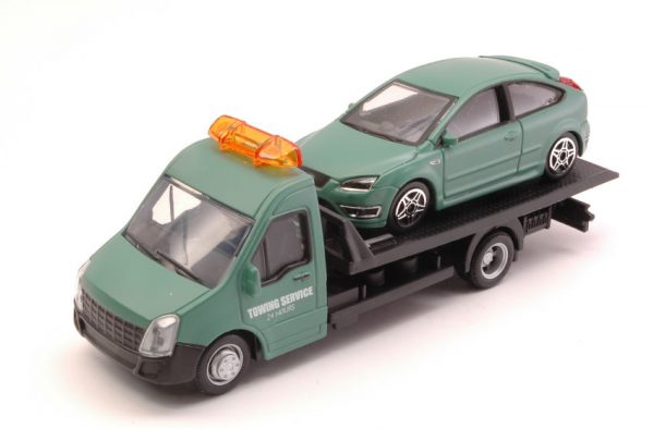 Modellino Auto scala 1:43 diecast Burago FORD FOCUS modellismo camion furgone