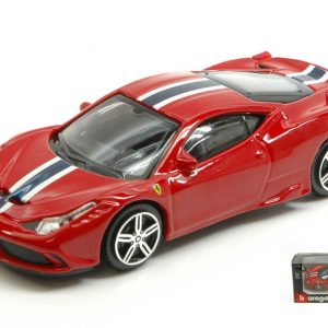Modellino Auto scala 1:43 diecast Burago FERRARI 458 modellismo collezione nuovi