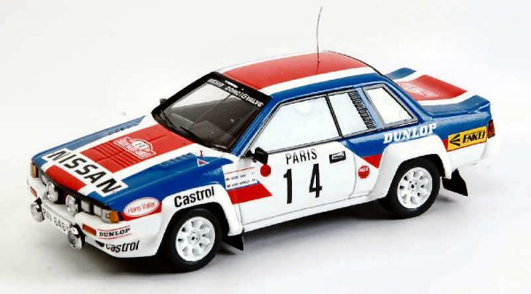 Modellino auto rally scala 1:43 Bizarre  NISSAN 24 ORS N.14 M.CARLO diecast modellismo