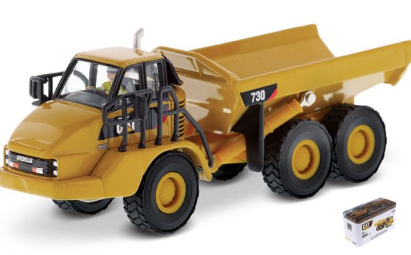 Modellino CAMION Diecast Master CAT 730 ARTICULATED TRUCK scala 1:87 modellismo