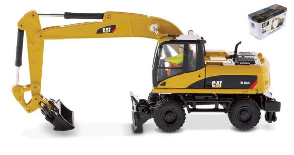 Modellino escavatore Diecast Master CAT M318D EXCAVATOR 1:87 modellismo