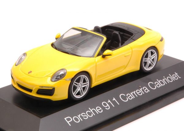 Modellino auto scala 1:43 Herpa  PORSCHE 911 CARRERA CABRIOLET modellismo