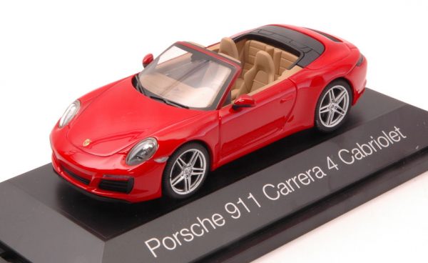 Modellino auto scala 1:43 Herpa PORSCHE 911 CARRERA 4 modellismo diecast