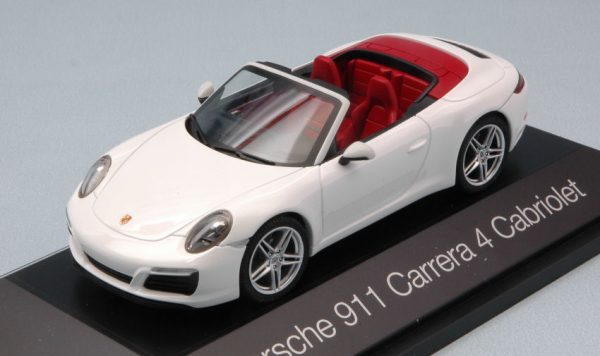 Modellino auto scala 1:43 Herpa  PORSCHE 911 CARRERA 4 CABRIOLET modellismo diecast collezione