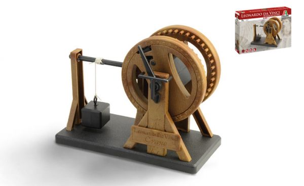 Modellino modellismo kit di montaggio gioco Italeri LEONARDO DA VINCI da montare