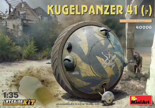 Modellino Kit Mezzi Militari diecast Miniart KUGELPANZER 41 (r) INTERIOR KIT 1:35