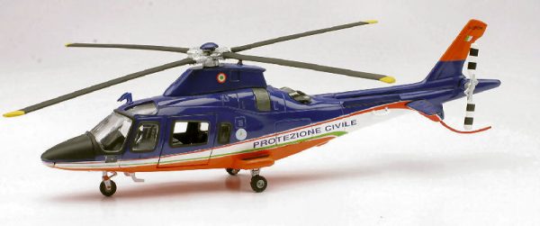 Modellino modellismo diecast New Ray  ELICOTTERO AGUSTA WESTLAND AW109 PROTEZIONE CIVILE