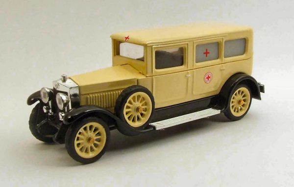 Modellino auto Rio scala 1:43 FIAT 519s AMBULANZA CROCE ROSSA ITALIANA