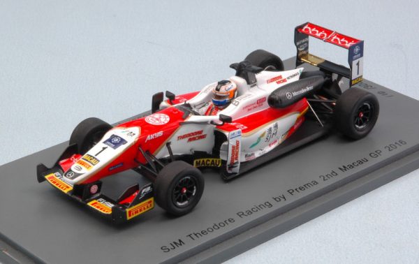 Modellino auto formula 1 f1 Spark Model  DALLARA F3 F.ROSENQVIST  N.1 2nd MACAU GP  (LIM.300) modellismo diecast collezione