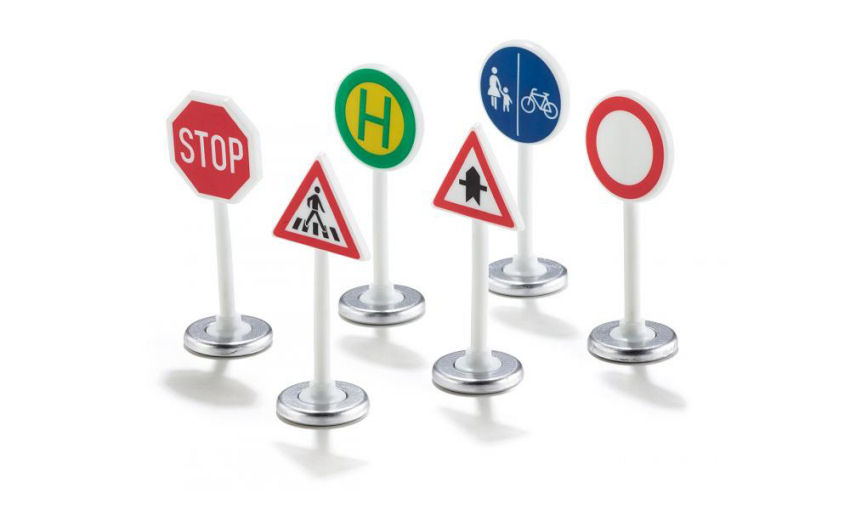 Model car ACCESSORIES FOR Siku dioramas ROAD SIGNS road vehicles