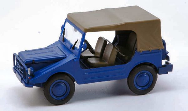 Modellino auto scala 1:43 Starline  DKW MUNGA 4 THW CLOSED E modellismo diecast