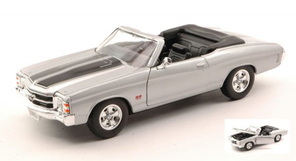 Modellino Auto diecast Welly  CHEVROLET CHEVELLE SS 454 1:24 modellismo
