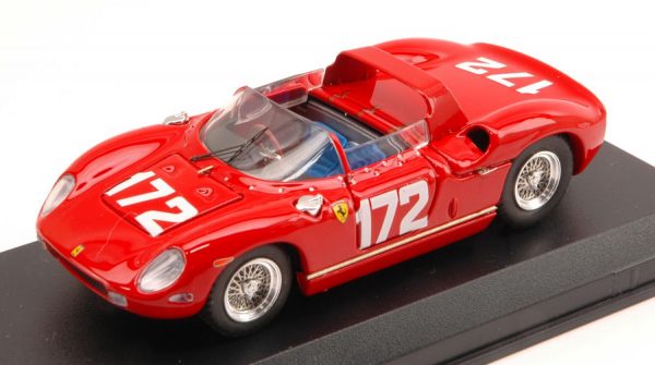Modellino auto scala 1:43 Art Model  FERRARI 250 P N.172 RETI TARGA FLORIO  SCARFIOTTI-MAIRESSE modellismo diecast collezione