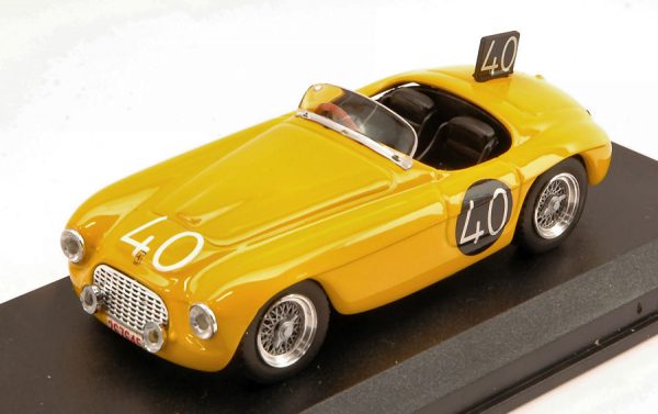 Modellino auto scala 1:43 FERRARI 166 MM SPIDER N.40 8th 24H SPA ROOSDORP-DE RIDDER modellismo diecast collezione