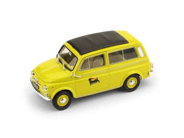 Modellino auto scala 1:43 Brumm FIAT 500 GIARDINIERA AGIP diecast modellismo
