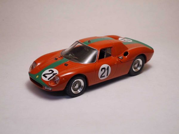 Modellino auto scala 1:43 Best Model  FERRARI 250 LM N.21 8th MONZA  DE SIEBENTHAL-PLEIXINHO modellismo diecast collezione