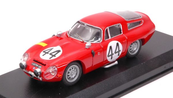 Modellino auto scala 1:43 Best Model  ALFA ROMEO TZ 1 N.44 20th LE MANS  KOOB-FINKELSTEIN modellismo diecast collezione