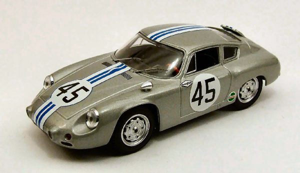 Modellino auto scala 1:43 Best Model  PORSCHE ABARTH N.45 12th 12H SEBRING  C.CASSEL-D.SESSLAR modellismo diecast collezione