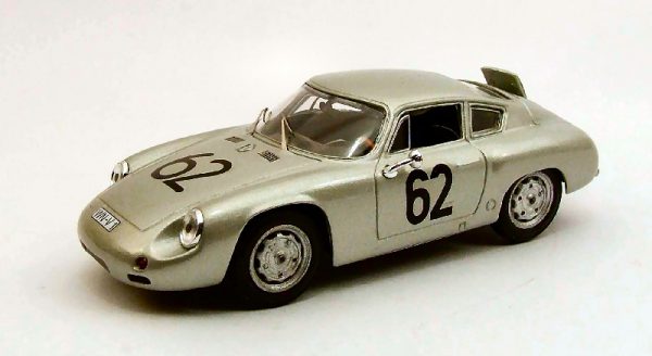 Modellino auto scala 1:43 Best Model  PORSCHE ABARTH N.62 12th TARGA FLORIO  KOCH-VON SCHROTER modellismo diecast collezione