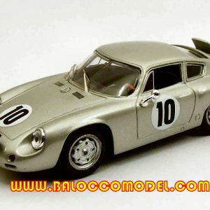 Modellino auto scala 1:43 Best Model  PORSCHE ABARTH N.10 RALLY CATALUNAS  HOSPITALIER-PERIE modellismo diecast collezione