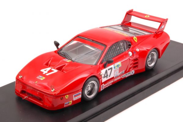 Modellino auto scala 1:43 Best Model FERRARI 512 BB LM RETI DAYTONA modellismo