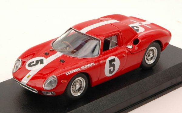 Modellino auto scala 1:43 Best Model  FERRARI 250 LM N.5 DNF 1000 KM PARIS  MULLER-BOLLER modellismo diecast collezione