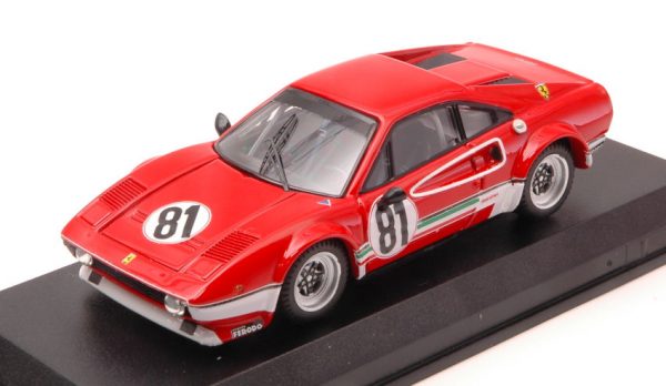 Modellino auto scala 1:43 Best FERRARI 308 GTB BENELUX ZOLDER racing diecast