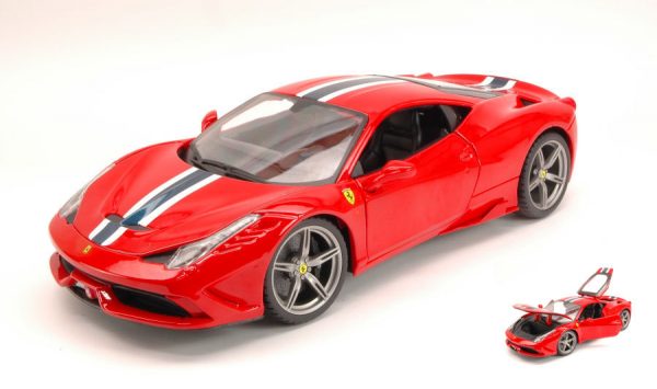 Modellino auto scala 1:18 Burago FERRARI 458 modellismo diecast da collezione