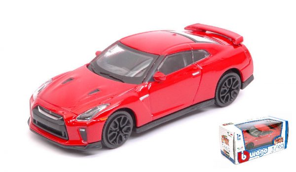 Modellino auto Burago  NISSAN GT-R modellismo diecast collezione scala 1:43
