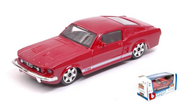 Modellino auto Burago  FORD MUSTANG GT modellismo diecast collezione scala 1:43