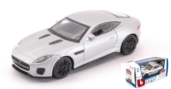 Modellino auto Burago  JAGUAR F TYPE R modellismo diecast collezione scala 1:43