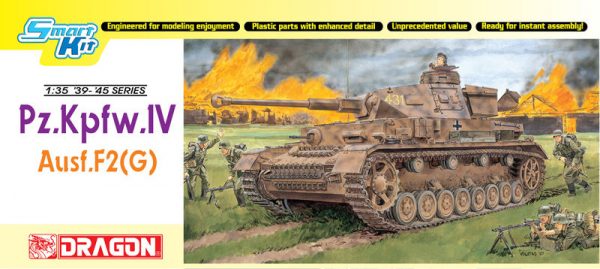 Modellino kit di montaggio mezzi militari carri armati tank Dragon  PANZER KPFW.IV AUSF.G SMART K KIT 1:35 modellismo