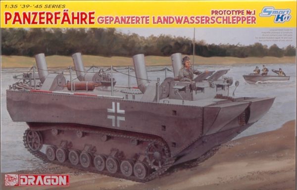Modellino kit di montaggio mezzi militari carri armati tank Dragon  PANZERFAHRE LWS PROTOTYPE KIT 1:35 modellismo